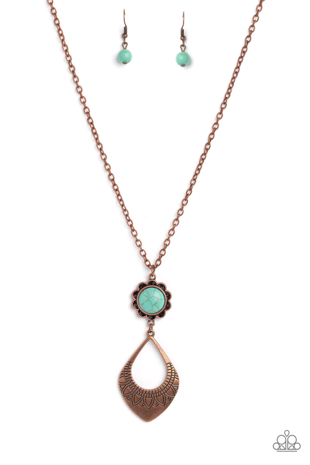Stone TOLL – Copper | Paparazzi Necklace