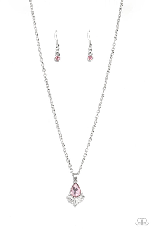 Fancy Fringe – Pink | Paparazzi Necklace