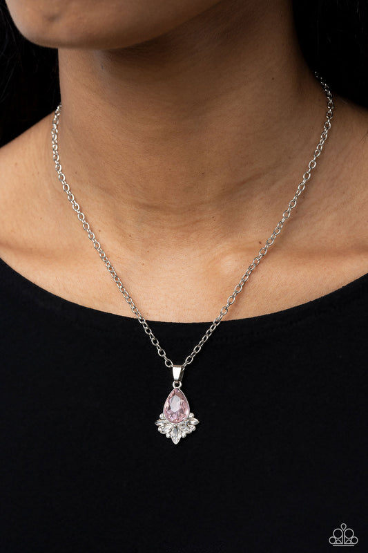 Fancy Fringe – Pink | Paparazzi Necklace