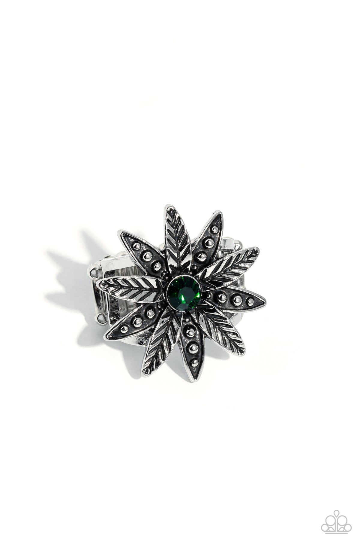 Sunflower Season – Green | Paparazzi Ring