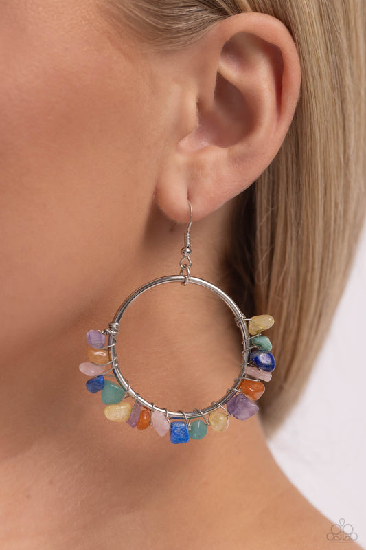 Handcrafted Habitat – Multi | Paparazzi Earrings