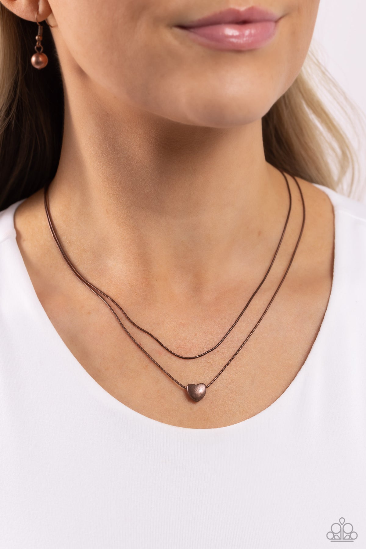 Sweetheart Series – Copper | Paparazzi Necklace