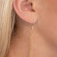 Leave Your Initials Gold - A – Gold | Paparazzi Necklace