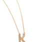 Leave Your Initials Gold - K – Gold | Paparazzi Necklace