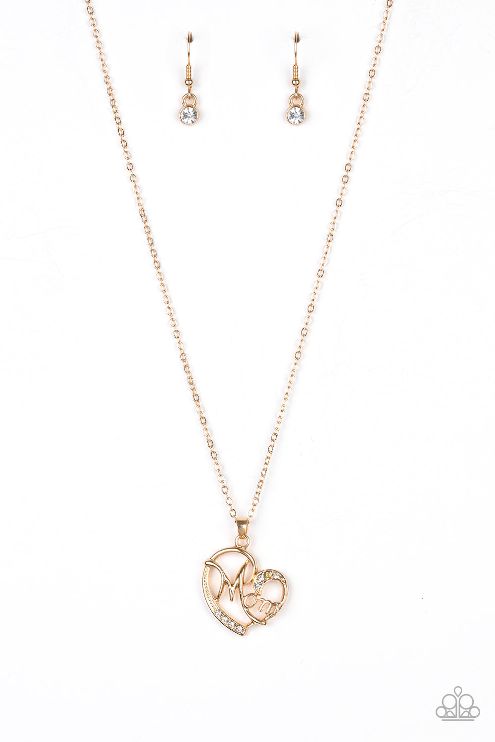 Mom Moment – Gold | Paparazzi Necklace