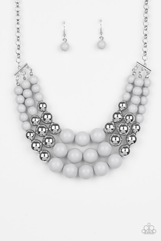 Dream Pop – Silver | Paparazzi Necklace