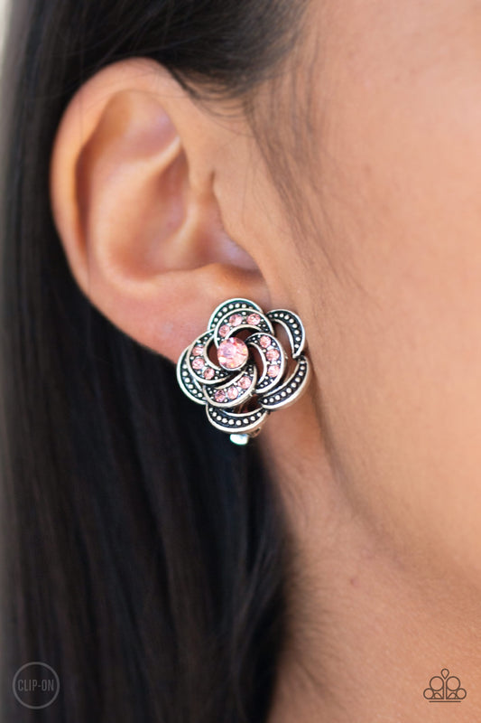 Garden Glitter | Paparazzi Clip-On Earrings