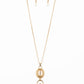 Hook Vine and Sinker – Gold | Paparazzi Necklace