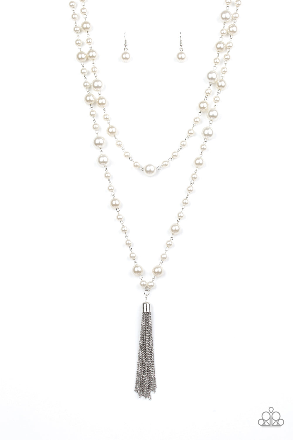 Social Hour – White | Paparazzi Necklace