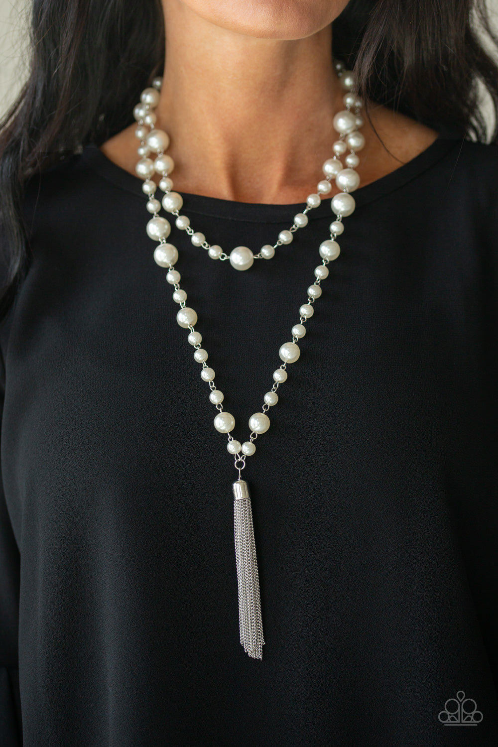 Social Hour – White | Paparazzi Necklace