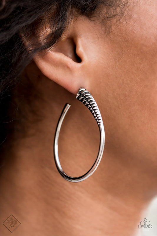 Fully Loaded – Silver | Paparazzi Earrings