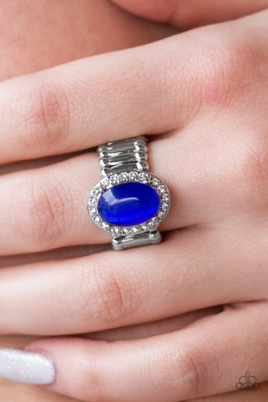 Laguna Luxury Exclusive – Blue | Paparazzi Ring
