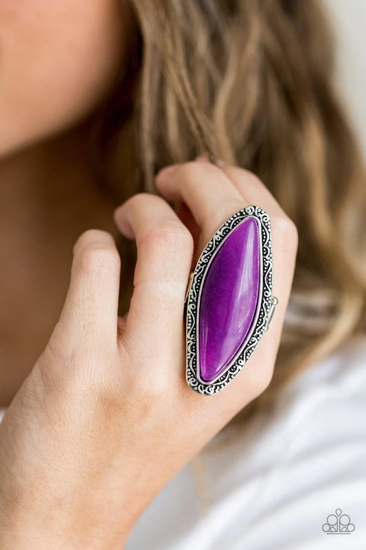 Mineral Mine – Purple | Paparazzi Ring