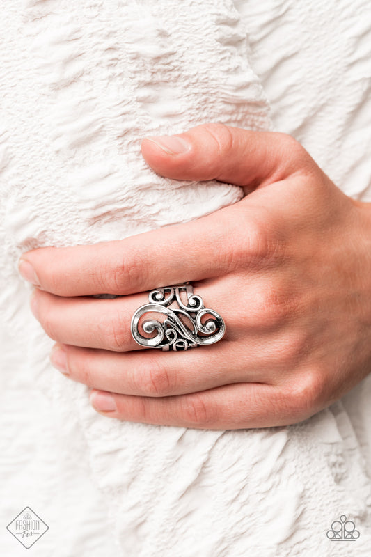 Musical Motif – Silver | Paparazzi Ring