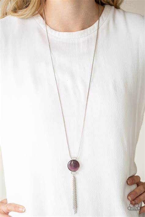 Happy as Can Beam – Silver | Paparazzi Necklace