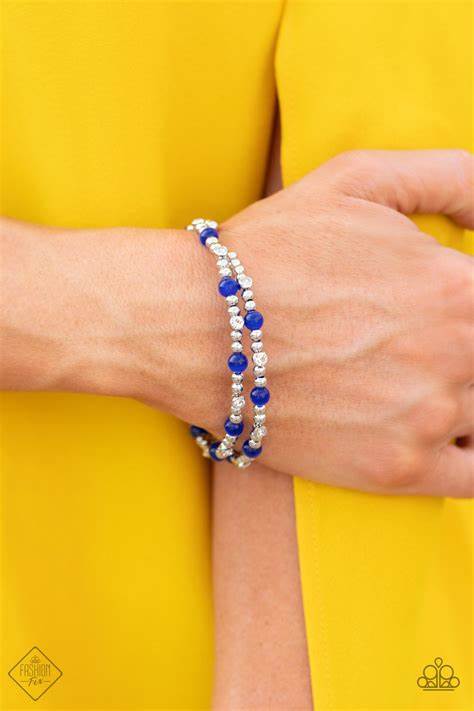 Ethereally Entangled – Blue | Paparazzi Bracelet