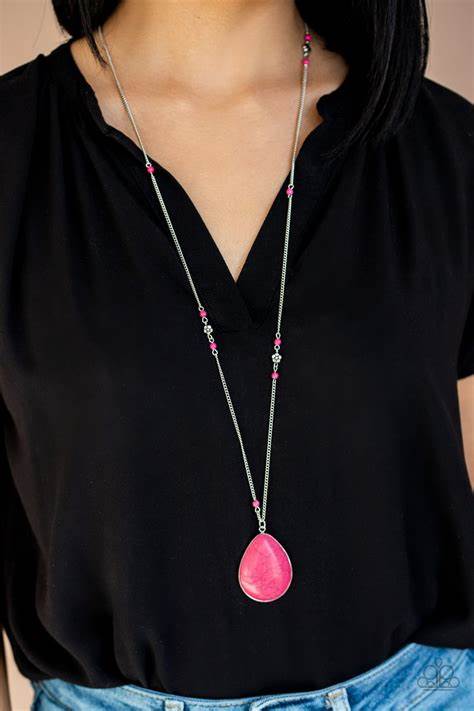 Desert Meadow – Pink | Paparazzi Necklace
