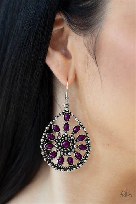 Free to Roam – Purple | Paparazzi Earrings