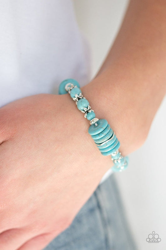 Sagebrush Serenade – Blue | Paparazzi Bracelet