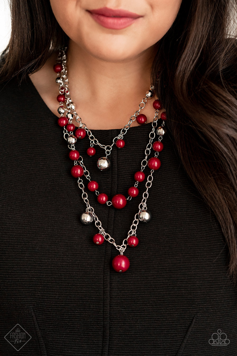 The Partygoer – Red | Paparazzi Necklace