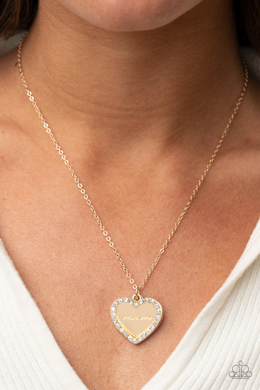 The Real Boss – Gold | Paparazzi Necklace