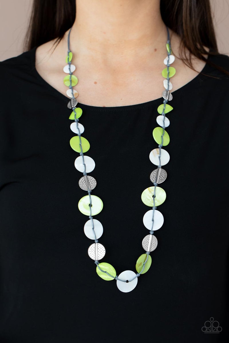 Seashore Spa – Green | Paparazzi Necklace