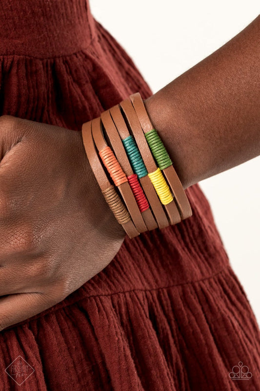 Country Colors – Brown | Paparazzi Bracelet