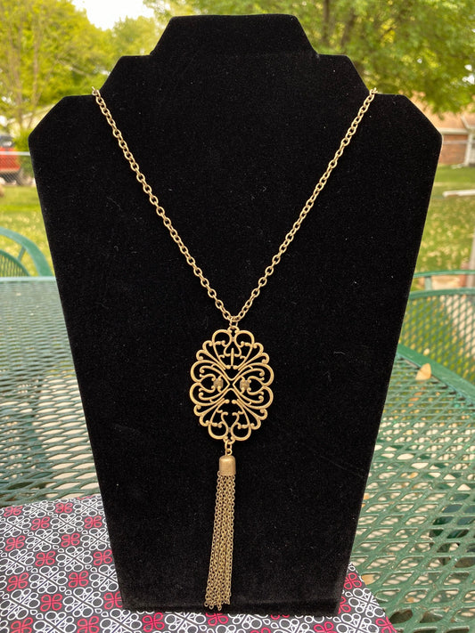 A Mandala of the People – Brass | Paparazzi Necklace