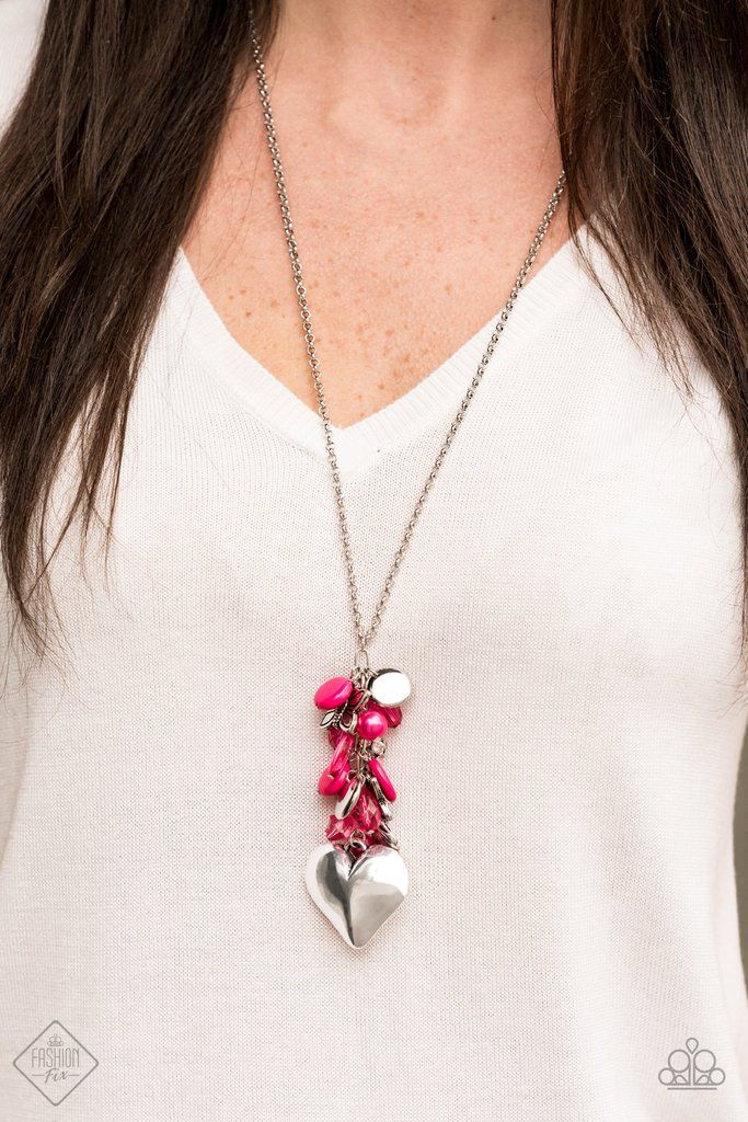 Beach Buzz – Pink | Paparazzi Necklace