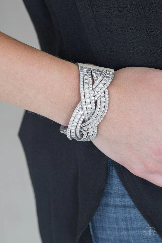 Bring on the Bling – Silver | Paparazzi Bracelet