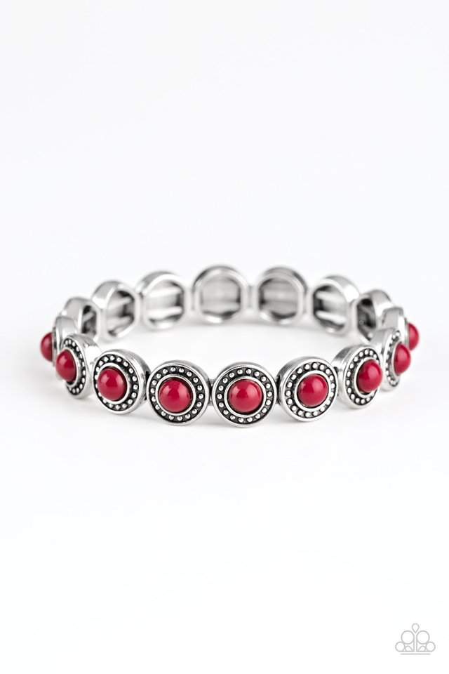 Globetrotter Goals – Red | Paparazzi Bracelet