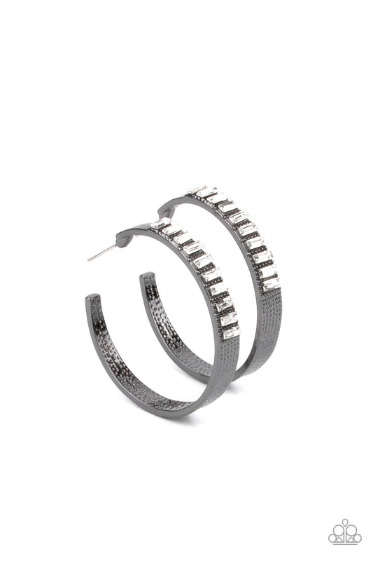 More to Love – Gunmetal | Paparazzi Earrings