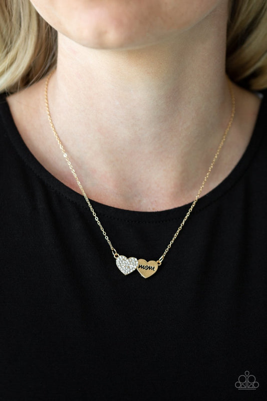 Mama Knows Best – Gold | Paparazzi Necklace