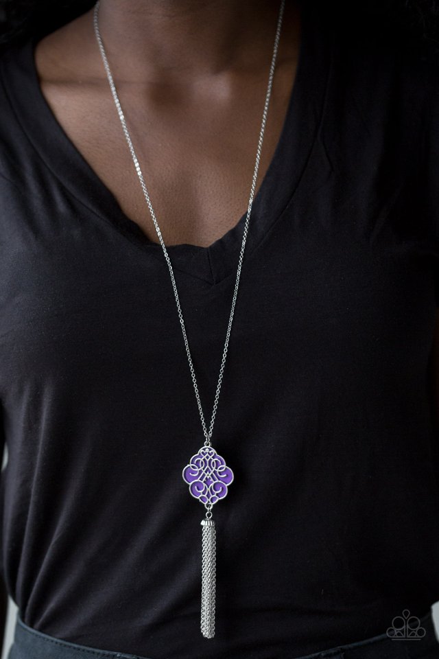 Malibu Mandala – Purple | Paparazzi Necklace