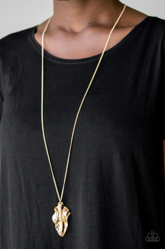 Fiercely Fall – Gold | Paparazzi Necklace