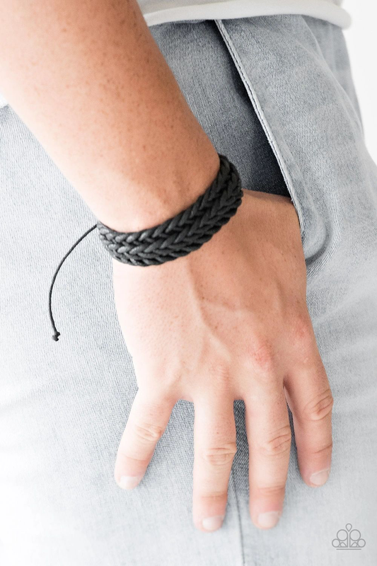 Knot the End of the World – Black | Paparazzi Bracelet
