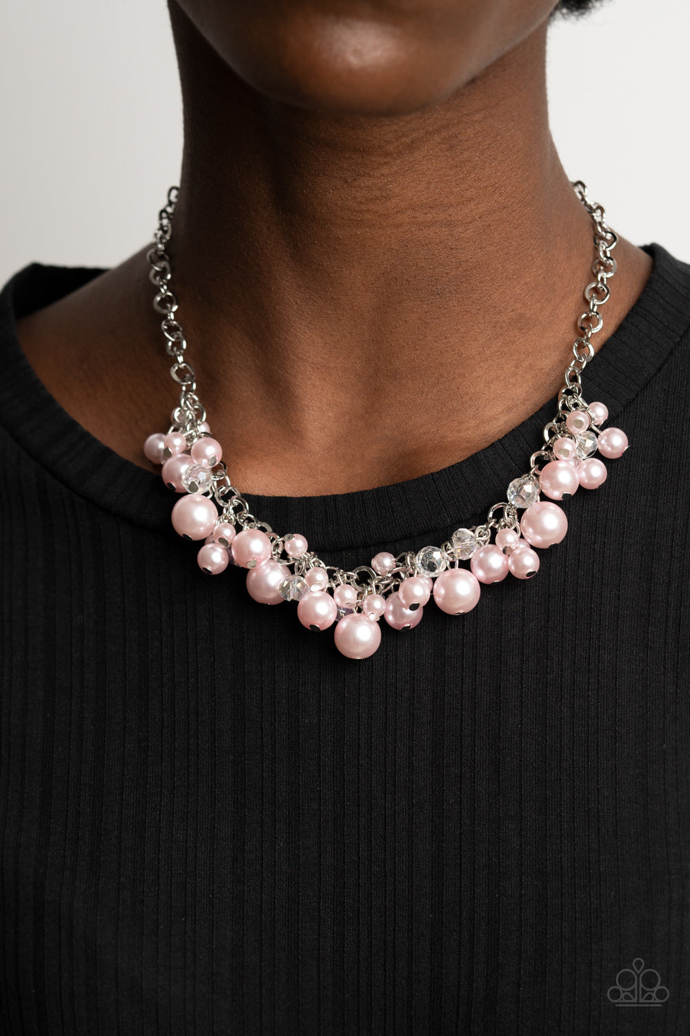 Positively Pearl-escent – Pink | Paparazzi Necklace