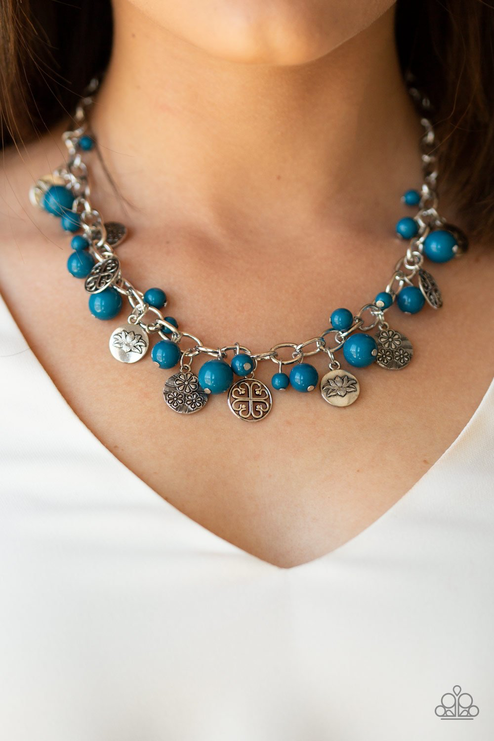 Guru Garden – Blue | Paparazzi Necklace