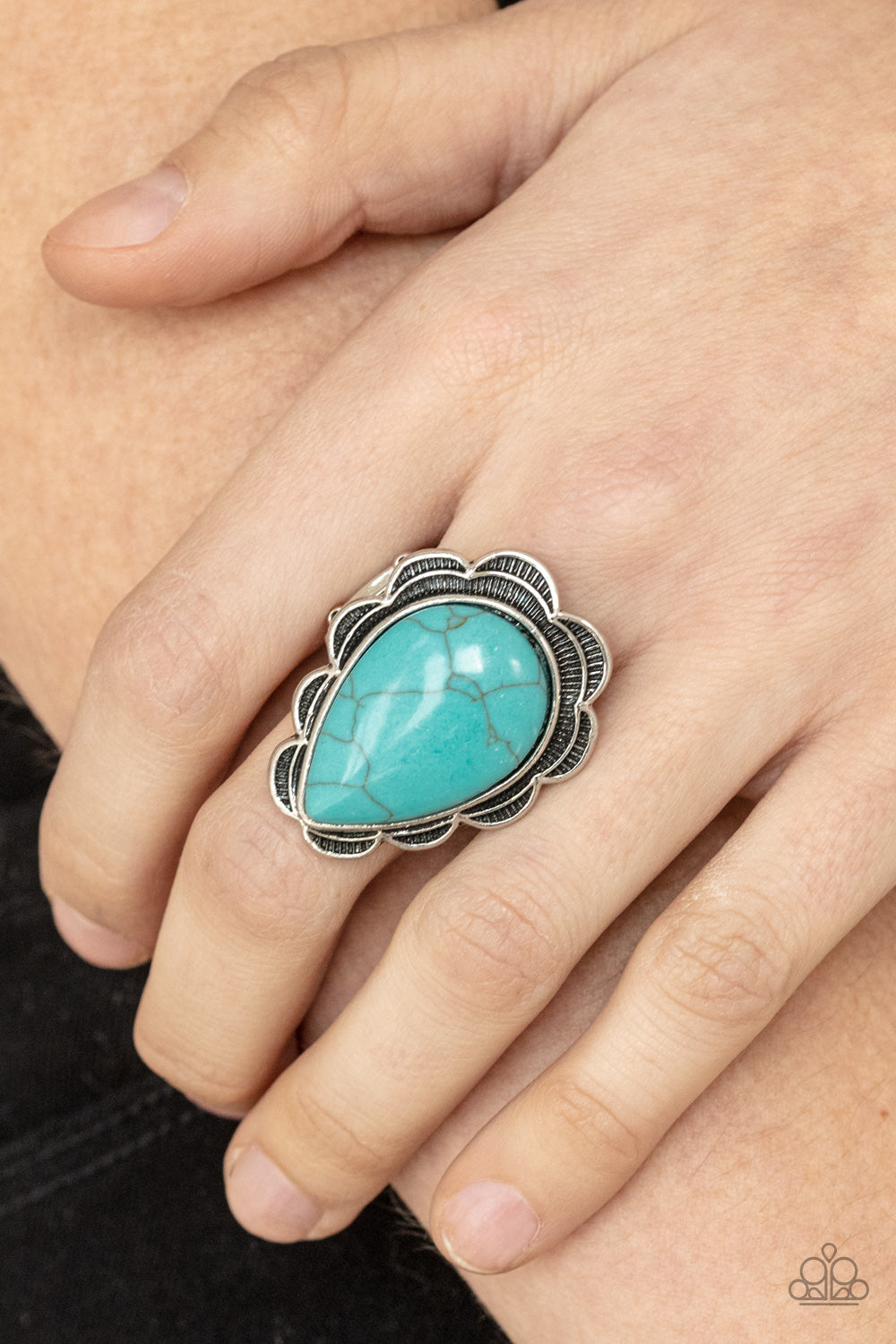 Badlands Romance – Blue | Paparazzi Ring
