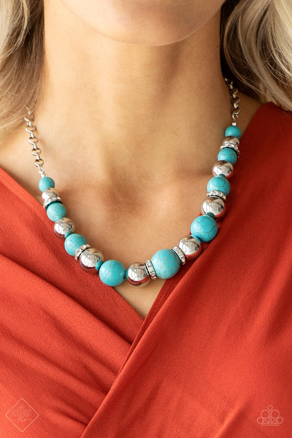 The Ruling Class – Blue | Paparazzi Necklace