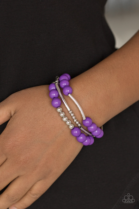 New Adventures – Purple | Paparazzi Bracelet