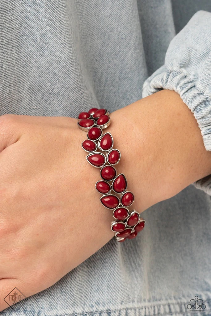 Marina Romance – Red | Paparazzi Bracelet