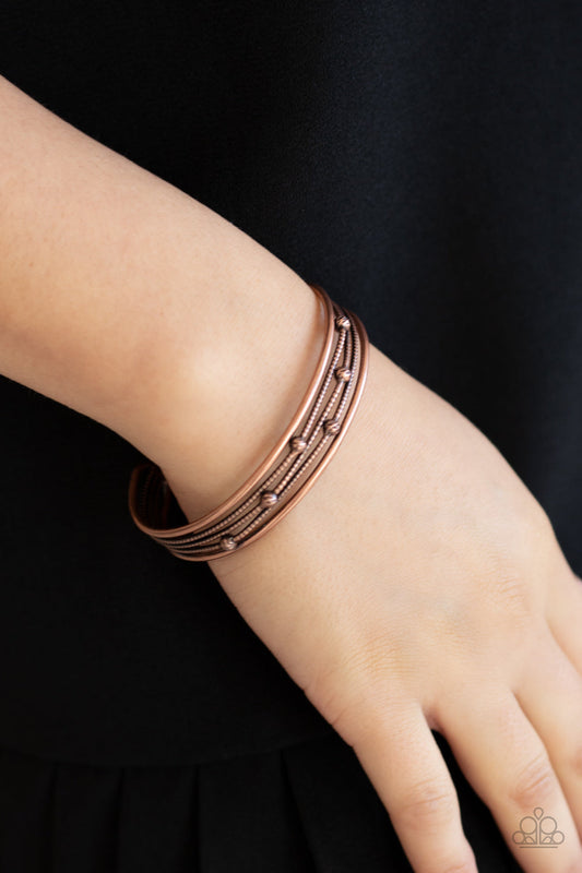 Extra Expressive Cuff – Copper | Paparazzi Bracelet