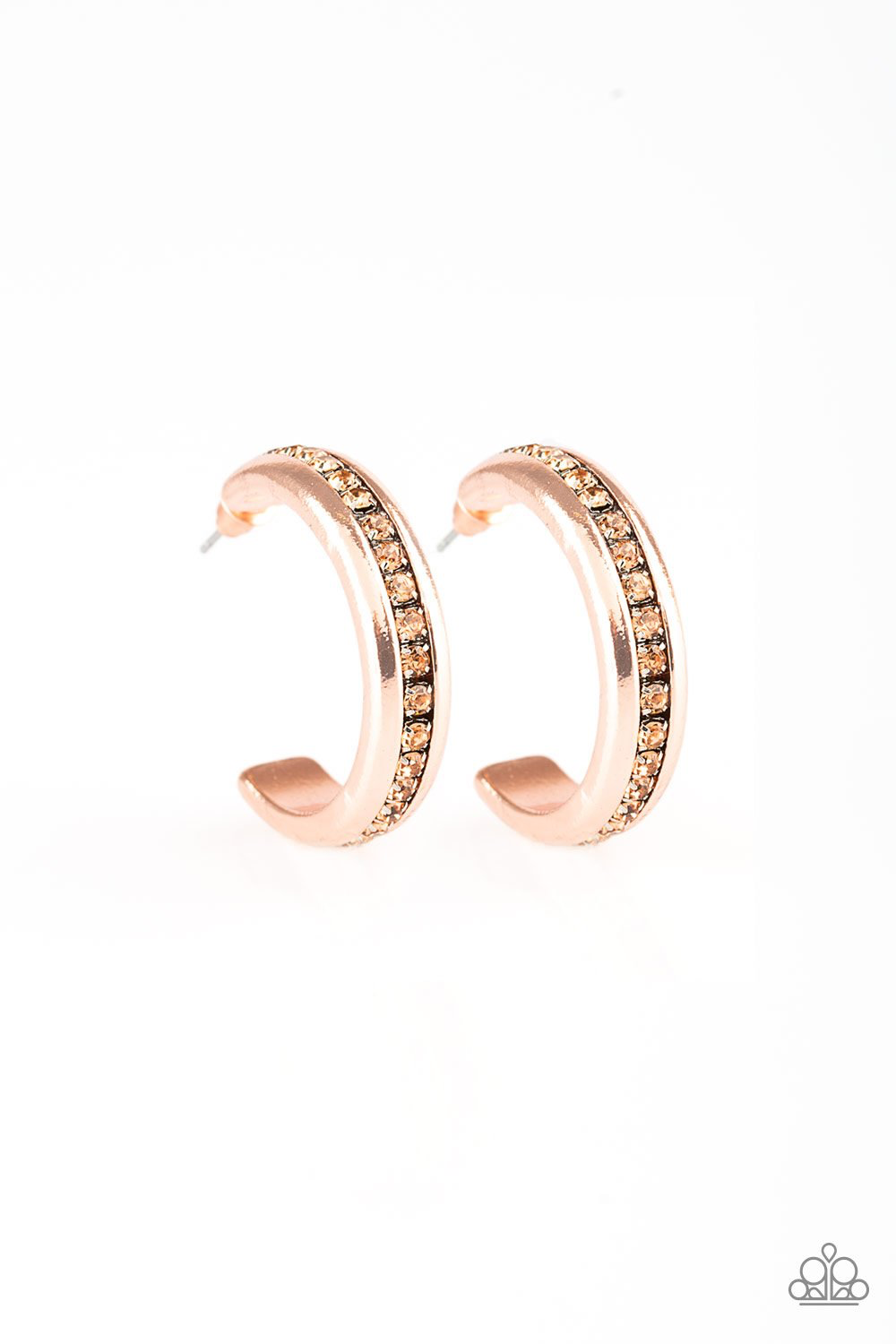 5th Avenue Fashionista – Copper | Paparazzi Earrings
