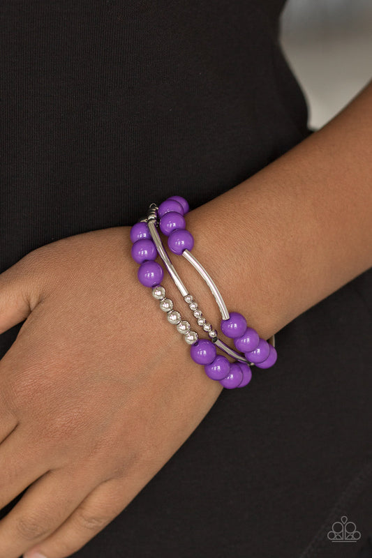 New Adventures – Purple | Paparazzi Bracelet