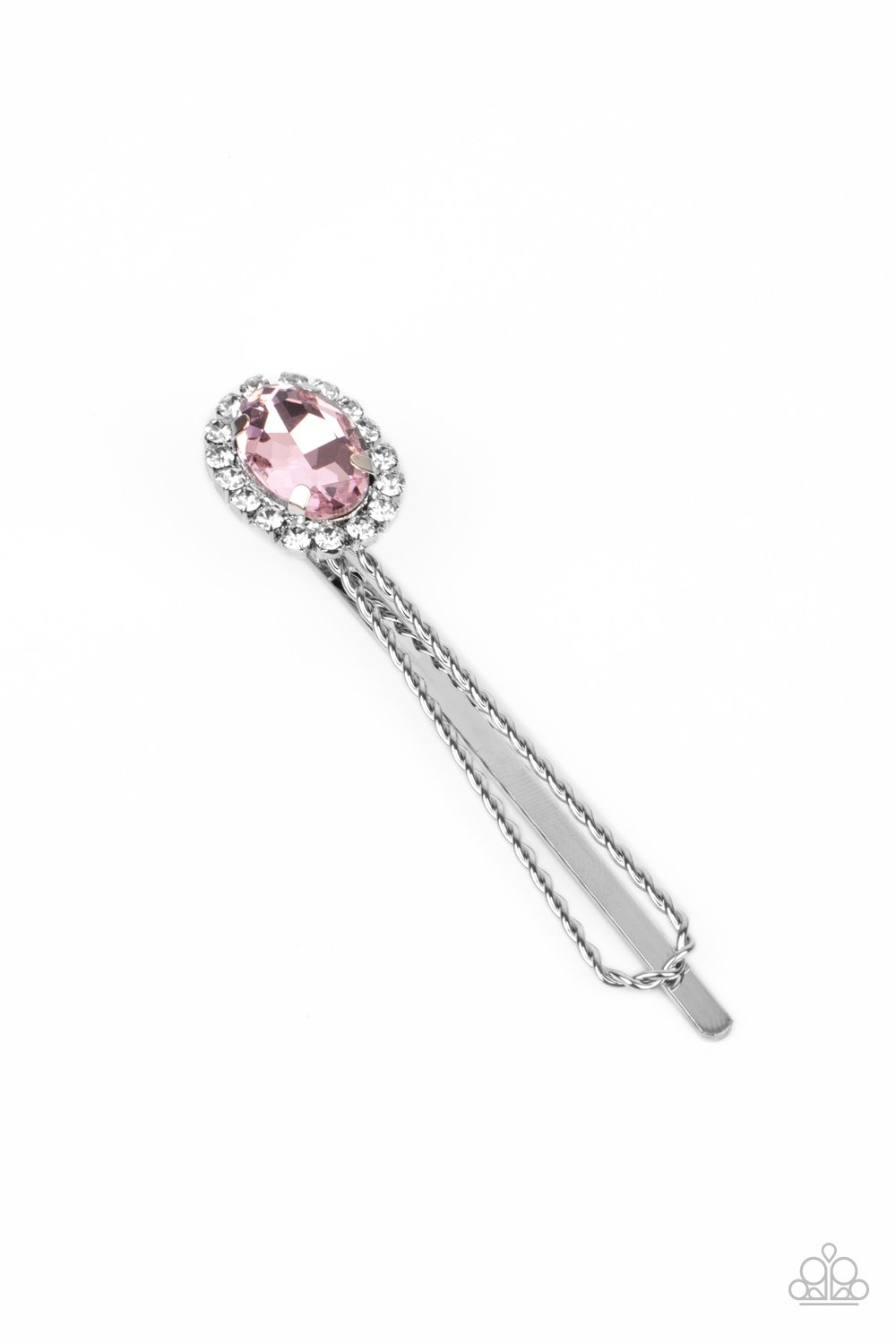 Gala Glitz – Pink | Paparazzi Hair Clips