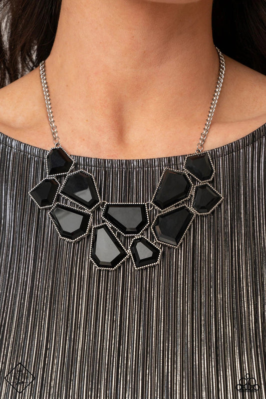 Double Defaced – Black | Paparazzi Necklace