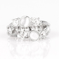 Moonlit Masquerade – White | Paparazzi Ring
