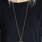Urban Illumination – Brass | Paparazzi Necklace