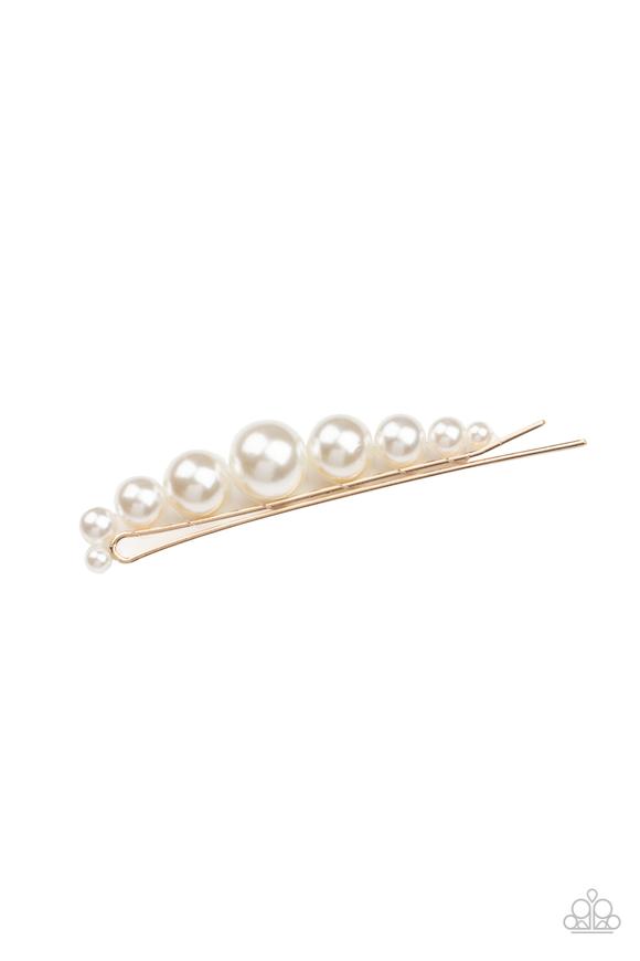*Elegantly Efficient – Gold | Paparazzi Hair Clips